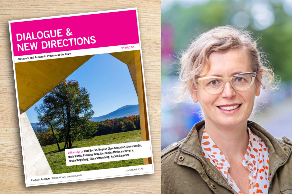 L: Digital cover of "Dialogue & New Directions" R: Elena Shtromberg