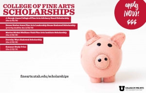 Apply now for 2019-20 College of Fine Arts scholarships!