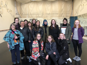 ArtsForce and CFA students visit Rise Up School of Dance 